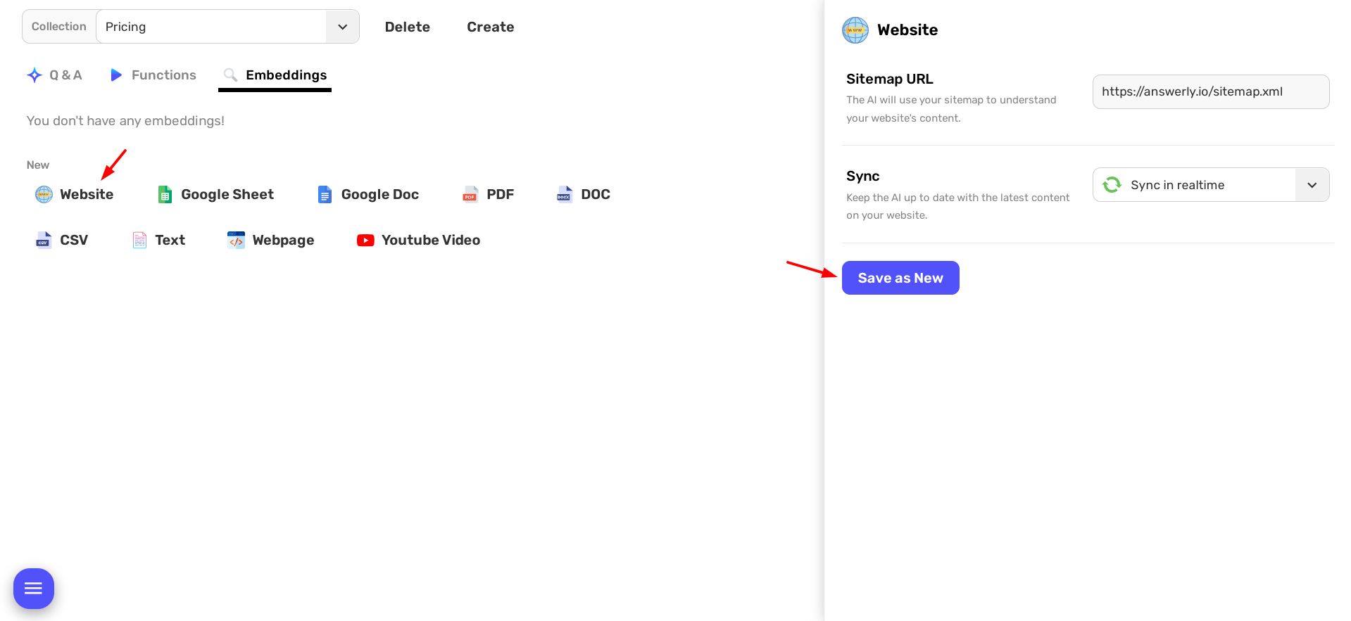 Sitemap training